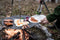 Hanging Fire Bowl - Hangende bakplaat