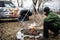 Hanging Fire Bowl - Hangende bakplaat