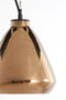Hanging Lamp 22,5x25 Cm Desi Shiny Bronze