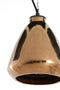 Hanging Lamp 22,5x25 Cm Desi Shiny Bronze
