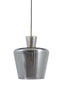 Hanging Lamp 25x31 Cm Myles Smoked Glass+antique Bronze