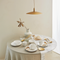 Hanging lamp Mathematic L Matt gold / Iron