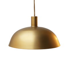 Hanging lamp Mathematic M Gold / Iron
