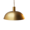 Hanging lamp Mathematic M Gold / Iron