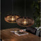 Hanglamp 2 Lampen - Copper Twist - Zwart Nikkel - Ø43 cm - Disk Vorm - Metaal - LED Lichtbron - In Hoogte Verstelbaar tot 150 cm - Woonkamer - Keuken - Gouden Soldeerplekken - Exclusief Lichtbron
