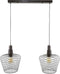 Hanglamp 2L accent - Antiek koper finish
