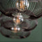 Hanglamp 2x Ø43 disk wire copper twist