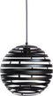 Hanglamp, 30 cm, H340 zwart