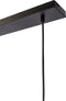Hanglamp, 4-lichts, H340 smoke glas