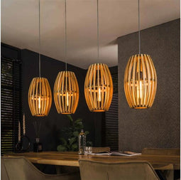 Hanglamp 4L orbit - Massief mango naturel