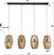 Hanglamp 4L orbit - Massief mango naturel