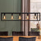 Hanglamp, 7-lichts, H340 zwart