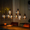 Hanglamp, 8-lichts, H340 smoke glas