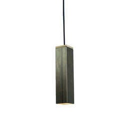 Hanglamp ANDY Raw (Verzinkt) / Geen