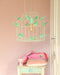 Hanglamp babykamer mintgroen | kinderkamer mint hanglamp