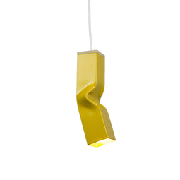 Hanglamp BENDY Geel / LED