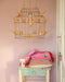 Hanglamp goud | kinderkamer | babykamer kerstverlichting gouden hanglamp babykamer lamp babylamp kinderlamp meisjeslamp hanglamp
