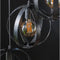 Hanglamp Halo getrapt 3 Lampen - Charcoal