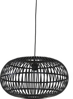 Hanglamp Indy - Bamboe Zwart - Ø55 cm - E27