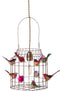 Hanglamp kinderkamer | lamp kinderkamer | DUTCH DILIGHT | hanglamp babykamer | 23 cm rond 42 cm h. (nog 2 andere formaten) gratis korter maken hengsel| hanglamp babykamer | lamp met vogeltjes | vogeltjes lamp | roze lamp | design lamp |