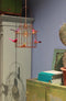 Hanglamp kinderkamer | lamp kinderkamer | DUTCH DILIGHT | hanglamp babykamer | 23 cm rond 42 cm h. (nog 2 andere formaten) gratis korter maken hengsel| hanglamp babykamer | lamp met vogeltjes | vogeltjes lamp | roze lamp | design lamp |