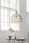Hanglamp Las Salinas - Ø50cm - naturel