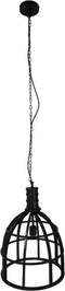 Hanglamp - ø40x50 - zwart - metaal