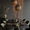 Hanglamp Ø55x56 cm KYMORA antiek brons