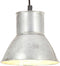 Hanglamp rond 25 W E27 17 cm zilverkleurig