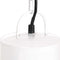 Hanglamp rond 25 W E27 48 cm wit