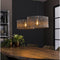 Hanglamp Stringshade 2 lampen - Zwart nikkel