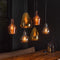 Hanglamp Tricolore 3+3 Mix Glass E27 Fitting