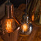 Hanglamp Tricolore 3+3 Mix Glass E27 Fitting
