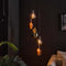 Hanglamp Tricolore 5 Lichts Mix Glass E27 Fitting