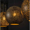 Hanglamp Zip Globe Ø25 cm 4 lampen - Artic zwart