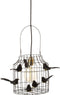hanglamp zwart met vogeltjes nét echt!