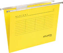 Hangmap Alzicht A4 V-bodem geel | 25 stuks