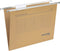 Hangmap Economy folio V-bodem bruin | 50 stuks