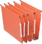 Hangmap Esselte Orgarex Dual lateraal 15mm oranje | 25 stuks