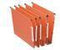 Hangmap Esselte Orgarex Dual lateraal 15mm oranje | 25 stuks