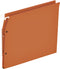 Hangmap Medium Flex A4 U-bodem 15mm karton oranje | 25 stuks