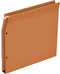 Hangmap Medium Flex A4 U-bodem 30mm karton oranje | 25 stuks