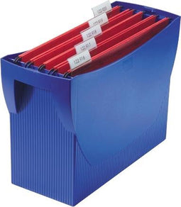 Hangmappenbox HAN Swing zonder deksel blauw