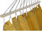 Hangmat DKD Home Decor Oker Polyester Katoen Pijnboom Franjes (255 x 80 x 28 cm)