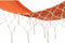 Hangmat DKD Home Decor Oranje Polyester Katoen Pijnboom Franjes (255 x 80 x 28 cm)