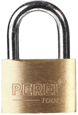 Hangslot messing 38mm