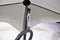 Hangstoel Met Standaard - 120x104x210cm - Wit & Zwart - Stoel Nico