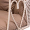 Hangstoel Valentin Beige - Incl. Frame & Mokka Kussen
