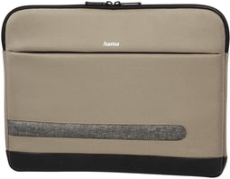 Hama Terra - Laptop Sleeve 15,6 inch - Duurzaam waterafstotend - Naturel
