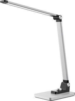 Hansa bureaulamp Breeze, LED, zilver